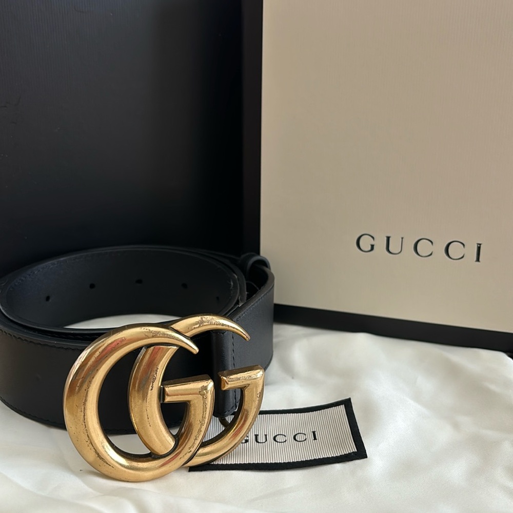 GG Marmont Wide Belt